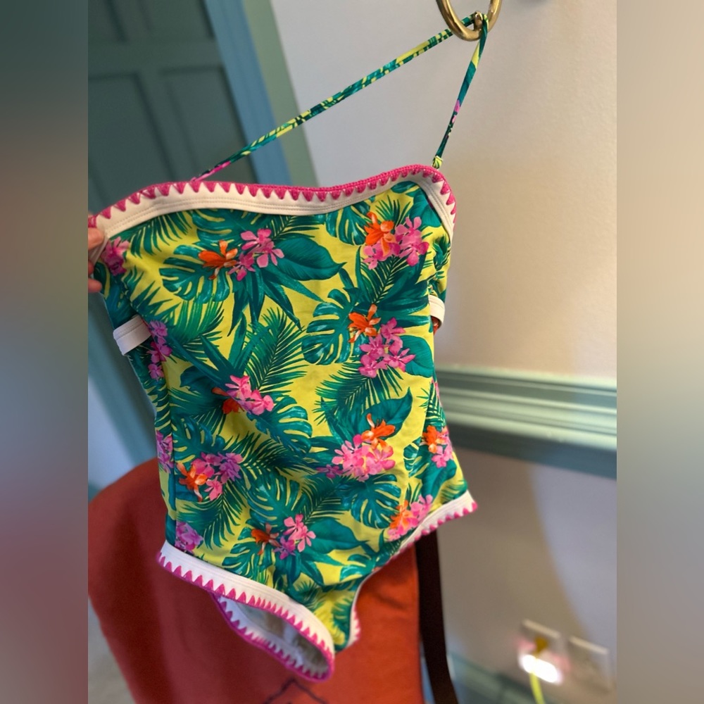 BETSY JOHNSON floral swimsuit